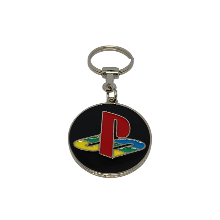 Chaveiro Playstation Metal pendente Pingente mochila ziper chaves OFICIAL