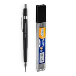 Lapiseira Técnica 0.5 0.7 e 0.9 + 1 Caixinha de Grafite à escolher em Oferta na Shopee