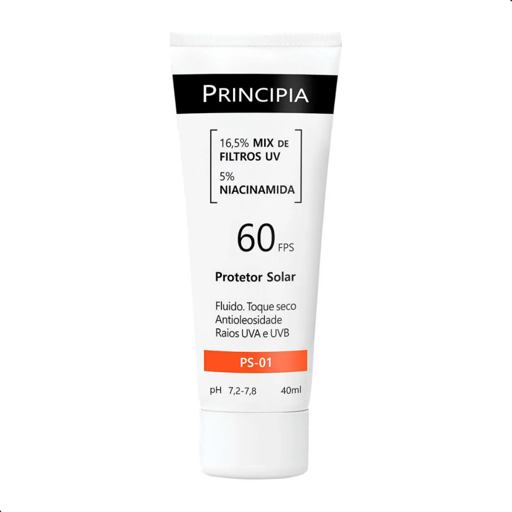 Protetor Solar Ps-01 Principia Fps 60 Toque Seco C/ Nf - E.v