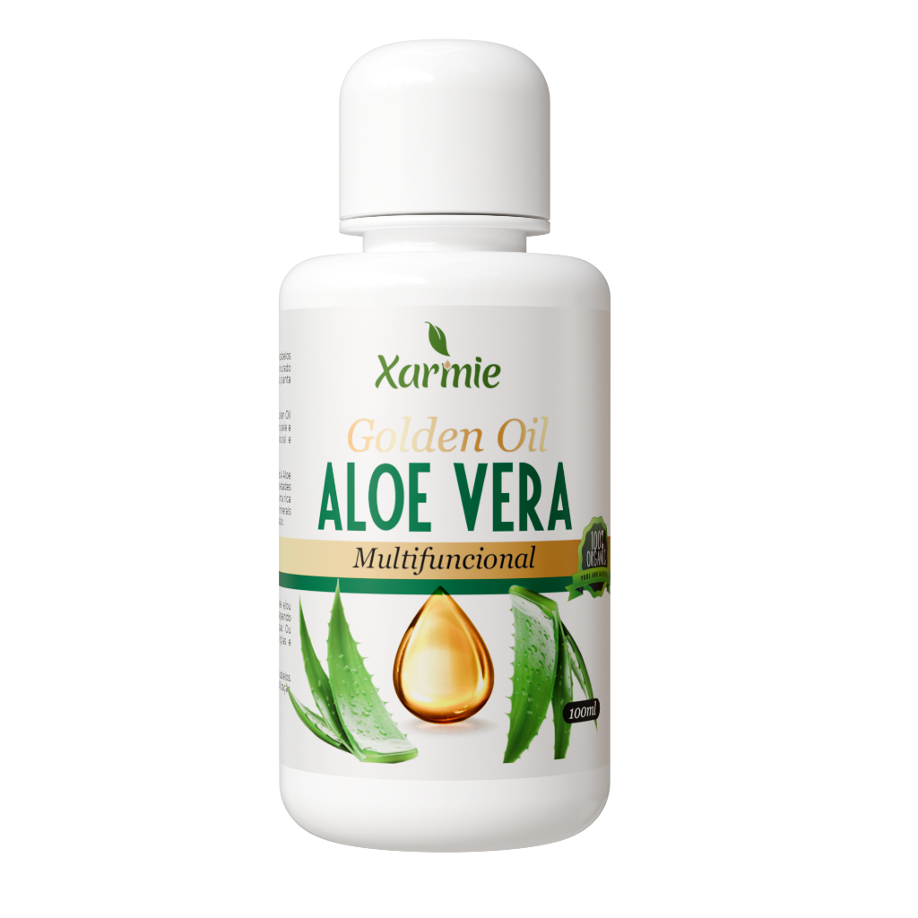 XARMIE Óleo de Aloe Vera Vegetal Puro e Nutritivo 100% Natural 100ml em Oferta na Shopee