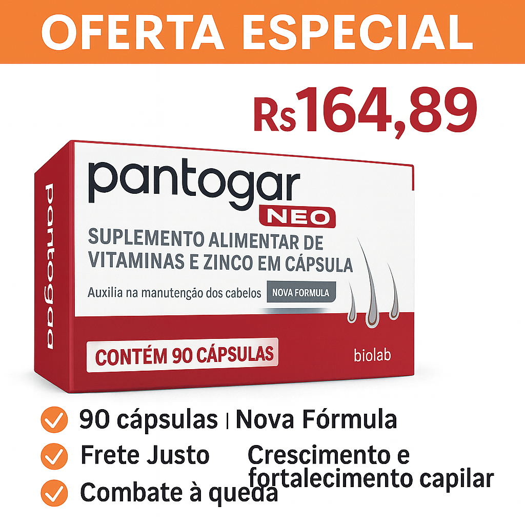 Cápsula Pantogar: Onde Comprar | BuscaProdutos