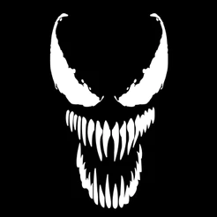Adesivo Venom Premium em vinil Adesivo RGV