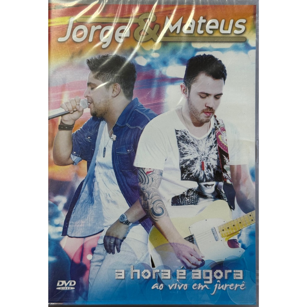 DVD Jorge e Mateus - A Hora é Agora Ao Vivo em Jurerê (Original e Lacrado)