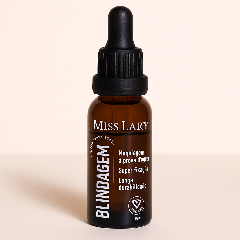 Blindagem a prova d'água Vegano Miss Lary 15ml em Oferta na Shopee