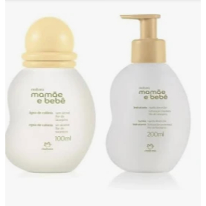 Kit Mamãe e Bebê Flor de Laranjeira 2 itens (Colônia 100ml+ Hidratante 200ml) Natura