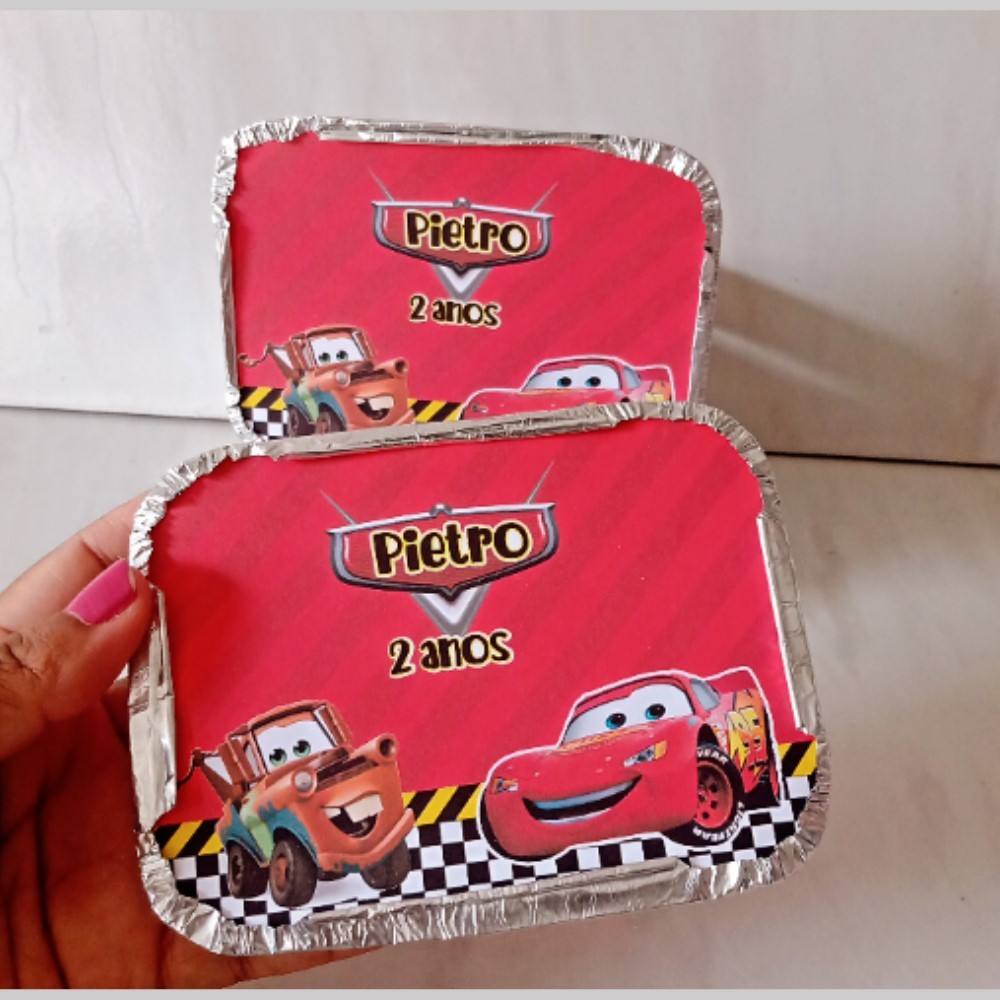 Marmita personalizada Carros Relâmpago mcque / personalizados / kit marmita / lembrancinhas de aniversário / marmitinha