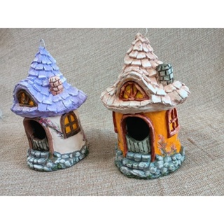 casa de passarinho  ninho pássaro livre ar livre kit  com 2 casinha de passarinho em Oferta na Shopee