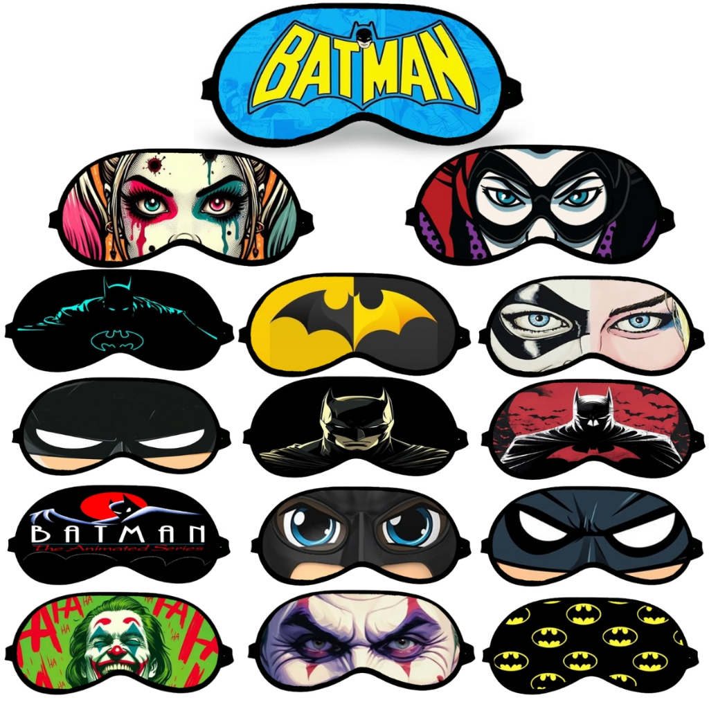 Máscara de Dormir Batman – Tapa Olhos Super-Herói