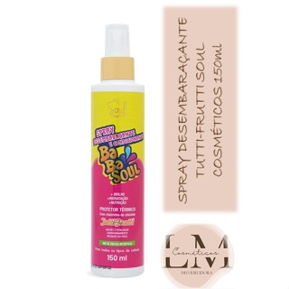 Spray Desembaraçante Tutti Frutti Soul Cosméticos 150ml em Oferta na Shopee