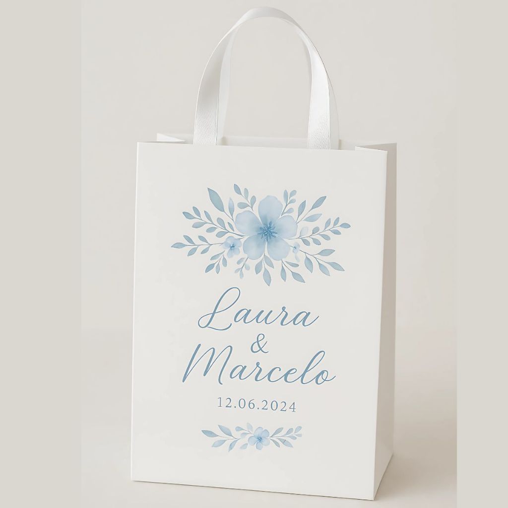 SACOLINHA PERSONALIZADA - LEMBRACINHA FOFA - CASAMENTO - ANIVERSARIO - BATIZADO - 10X15