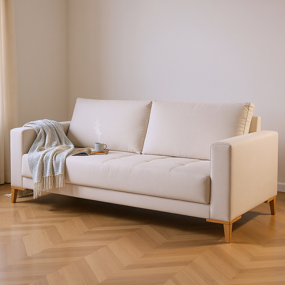 Sofá Fixo Orion Até 4 Lugares Luxo 2,20m Castellar Móbile em Oferta na Shopee