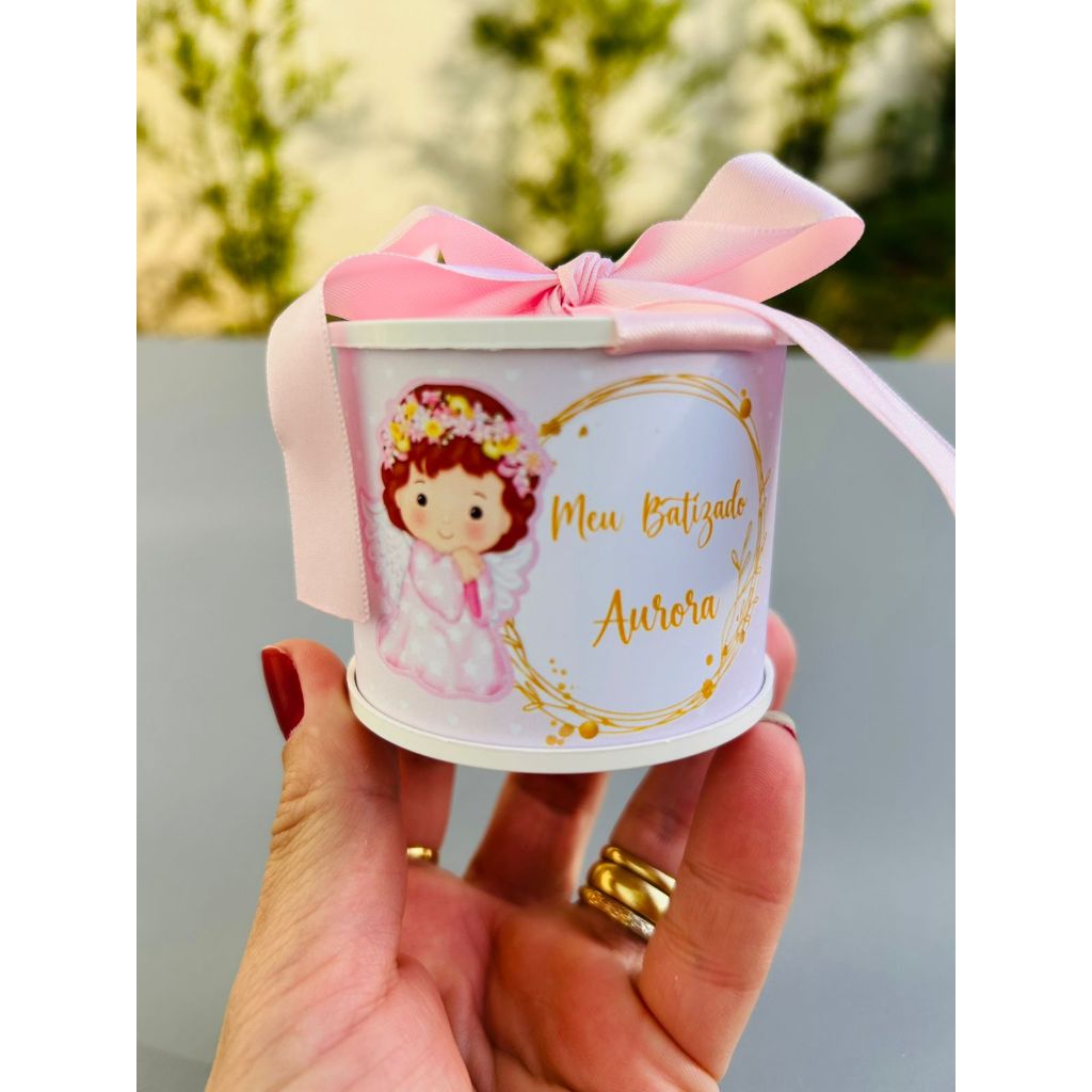 Tubolatas 5x6 Lembrancinha Personalizada Batizado Primeira Eucaristia Primeira Comunhão Maternidade