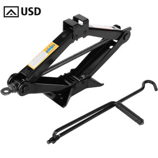 Macaco Automotivo Sanfona Mecânico 1000kg/ 1500kg/ 2000kg P/ VeículosTroca Pneu Estrada Portátil Prático Reforçado