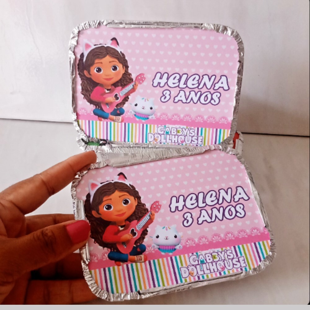 Marmita personalizada Casa Magica da Gaby / personalizados / kit marmita / lembrancinhas de aniversário / marmitinha