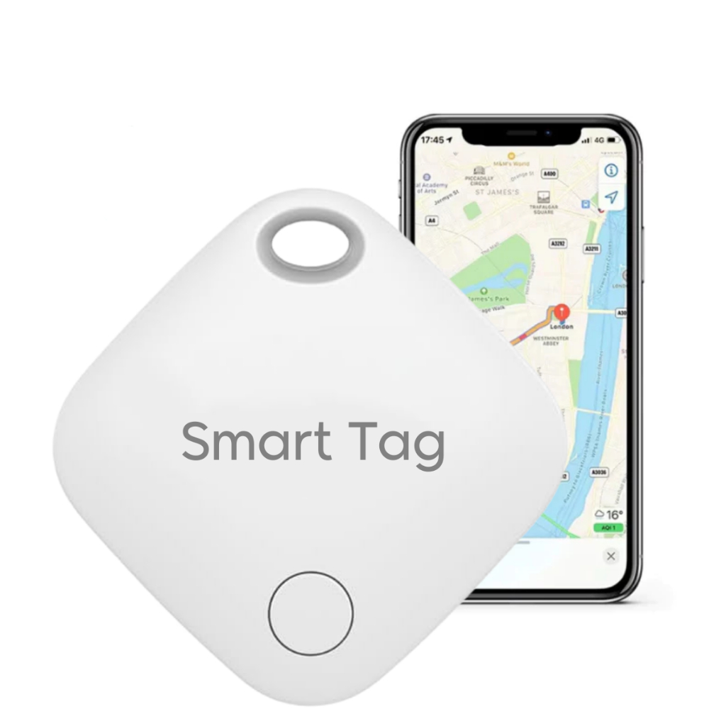 Smart Tag Rastreador de Objetos Perdidos Pets Bluetooth Localizador iPhone GPS AirTag
