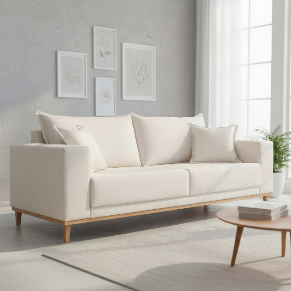 Sofá Fixo Argos 2 Lugares Luxo 1,60 M Castellar Móbile em Oferta na Shopee