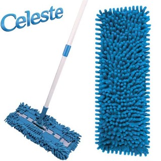 Rodo Mop Chenille Vassoura E Pano Em Microfibra