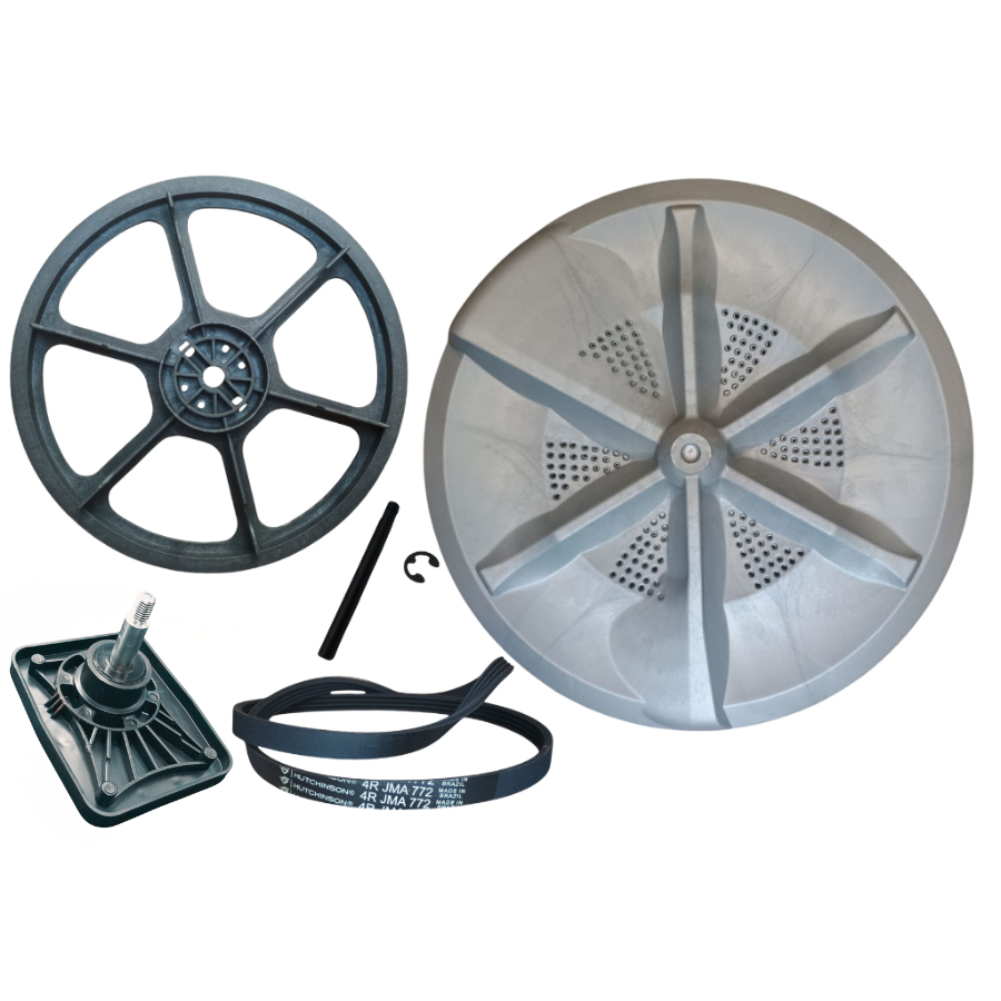 AGITADOR BATEDOR POLIA CORREIA CUBO TANQUINHO ARNO INTENSE 10KG ML60
