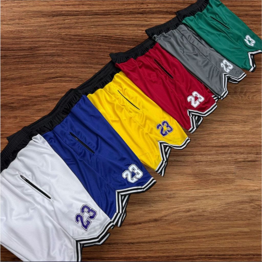 KIT 3 ou 1 BERMUDA BASQUETE SHORT DRY-FIT ESPORTE TREINO ACADEMIA LAZER CASUAL
