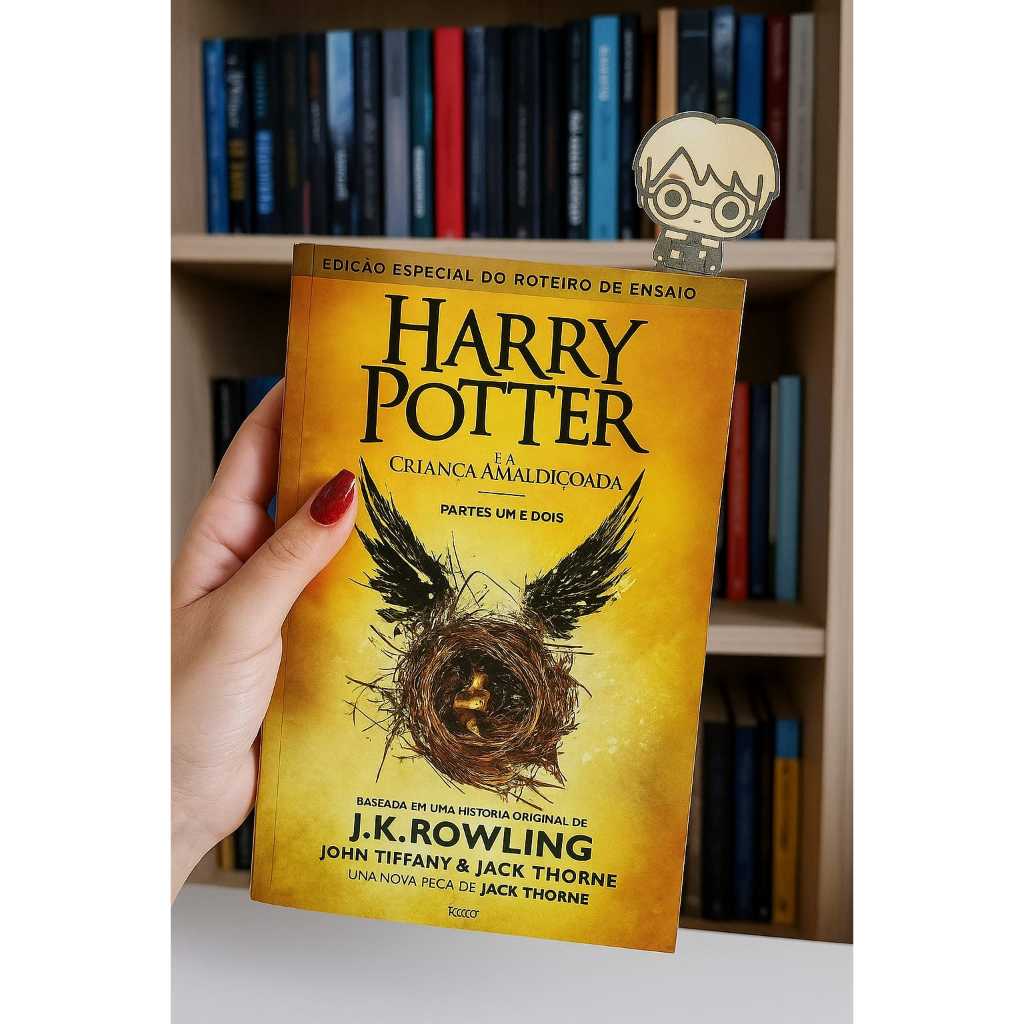Marca Páginas Harry Potter Para Livros Hermione Rony Edwiges Filme Decoração