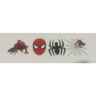 APLIQUE COMESTÍVEL EM PAPEL ARROZ TEMA HOMEM ARANHA (CARTELA RECORTADA) em Oferta na Shopee