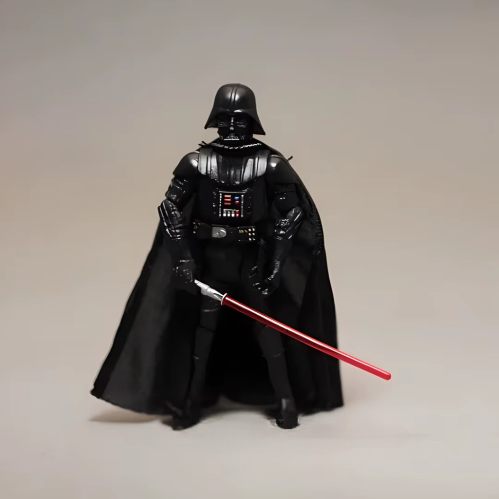 Darth Vader Boneco Figura de Ação com capa de tecido - Star Wars - Decoração coleção geek 11CM PVC