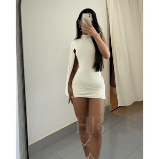 Vestido Feminino Nula Manga Moda Gringa Paty Show suplex premium vestido de festa sexy tendencia blogueira em Oferta na Shopee