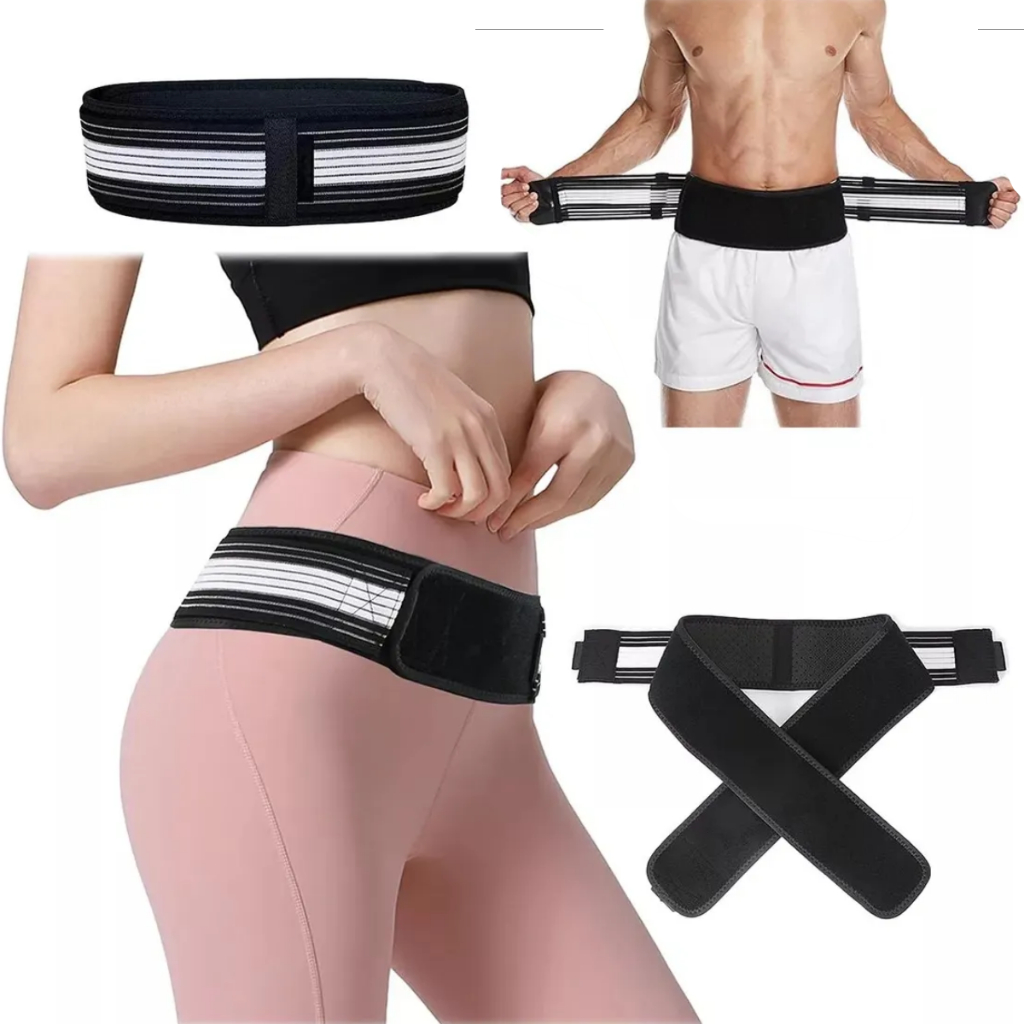 Cinta Postural Coluna Alívio Dor Pélvica Lombar Apoio Cintura Costas — imagem 2 de 2