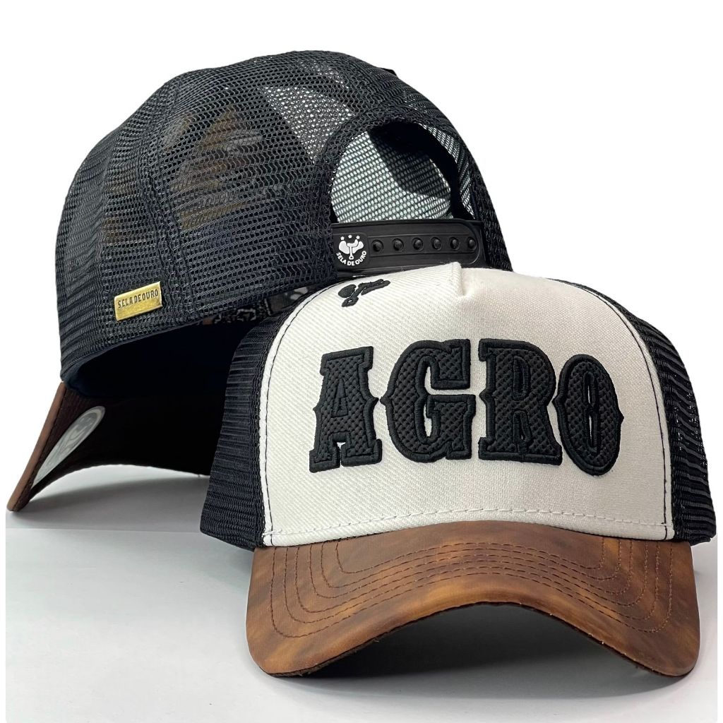 BONÉ COUNTRY ORIGINAL AGRO TELINHA SERTANEJO RURAL ABA CURVA REDINHA TRUCKER