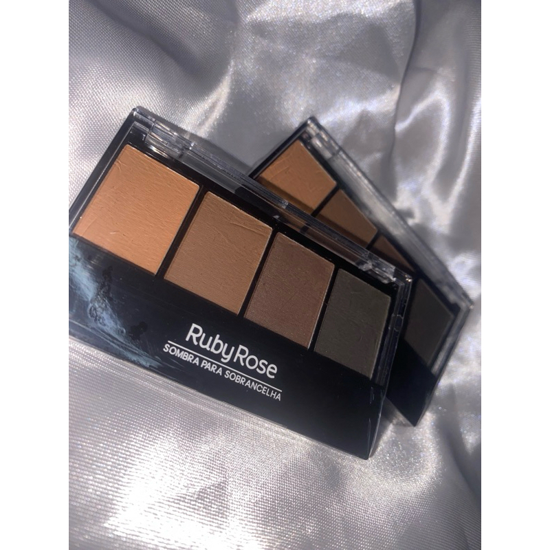 Paleta de Sombra para Sombrancelha Ruby Rose (Quarteto)