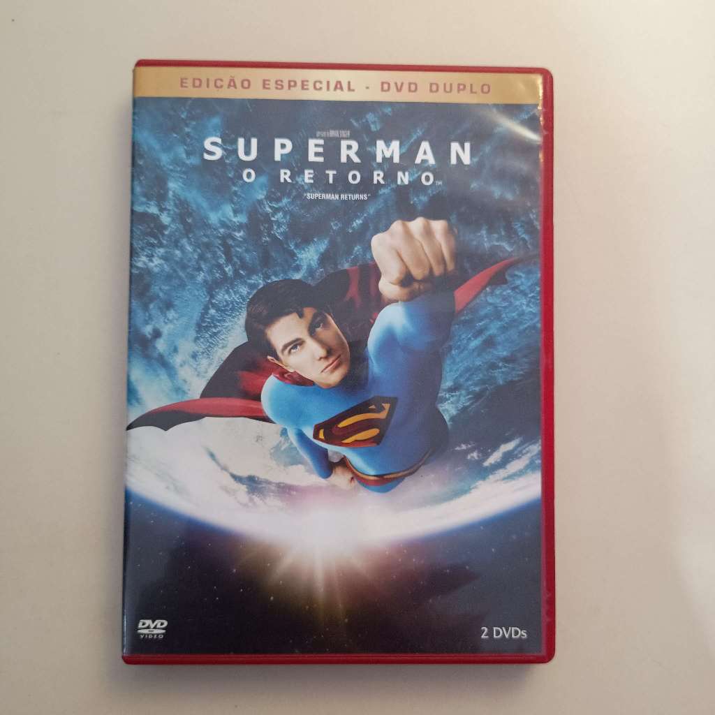 DVD DUPLO Edição Especial: Superman - O Retorno (Superman Returns) | COM BRINDES EXCLUSIVOS | Usado