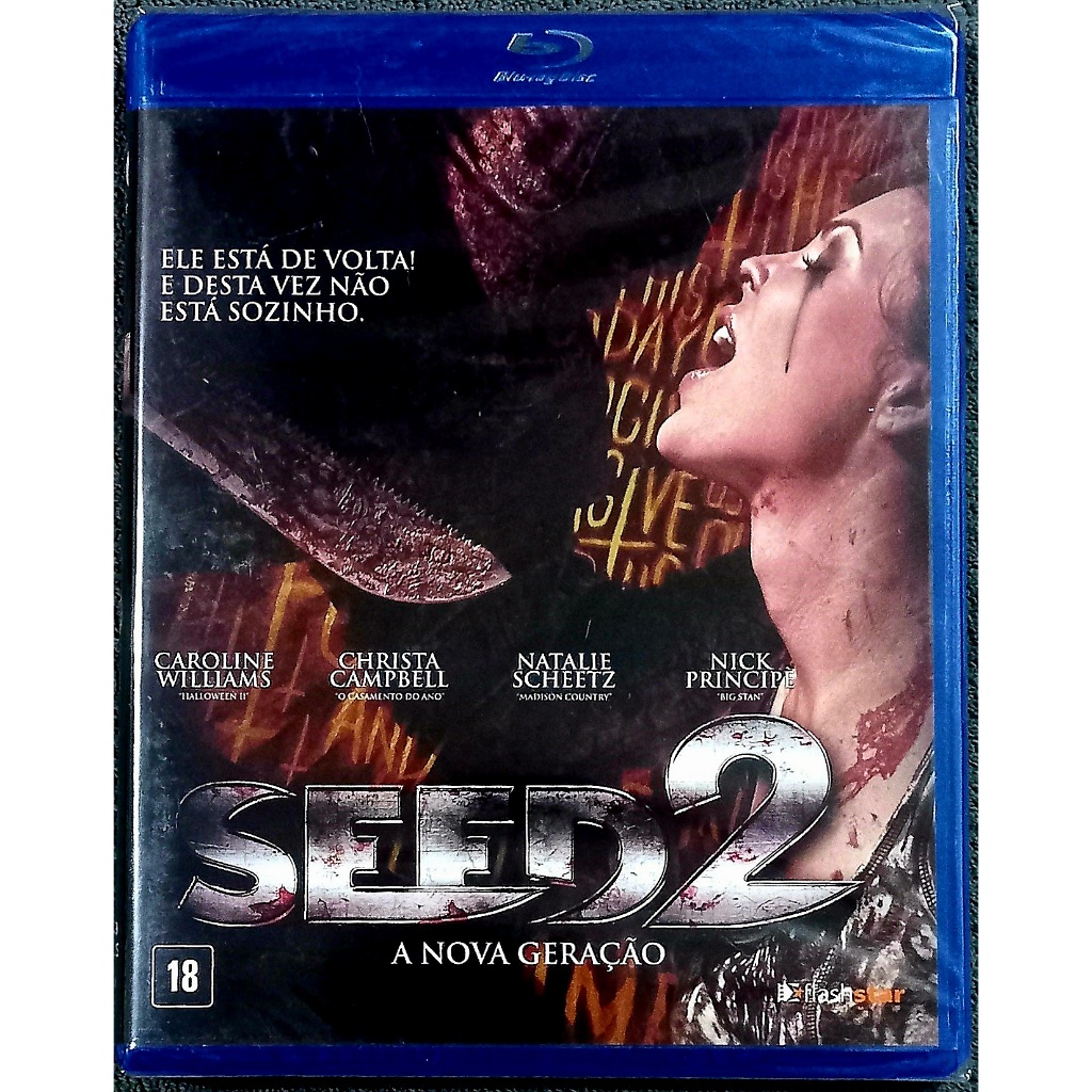 [LACRADO] Blu-ray Seed 2 - A Nova Geração (Caroline Willians/ Christa Campbell/ Natalie Scheetz/ Nick Principè)