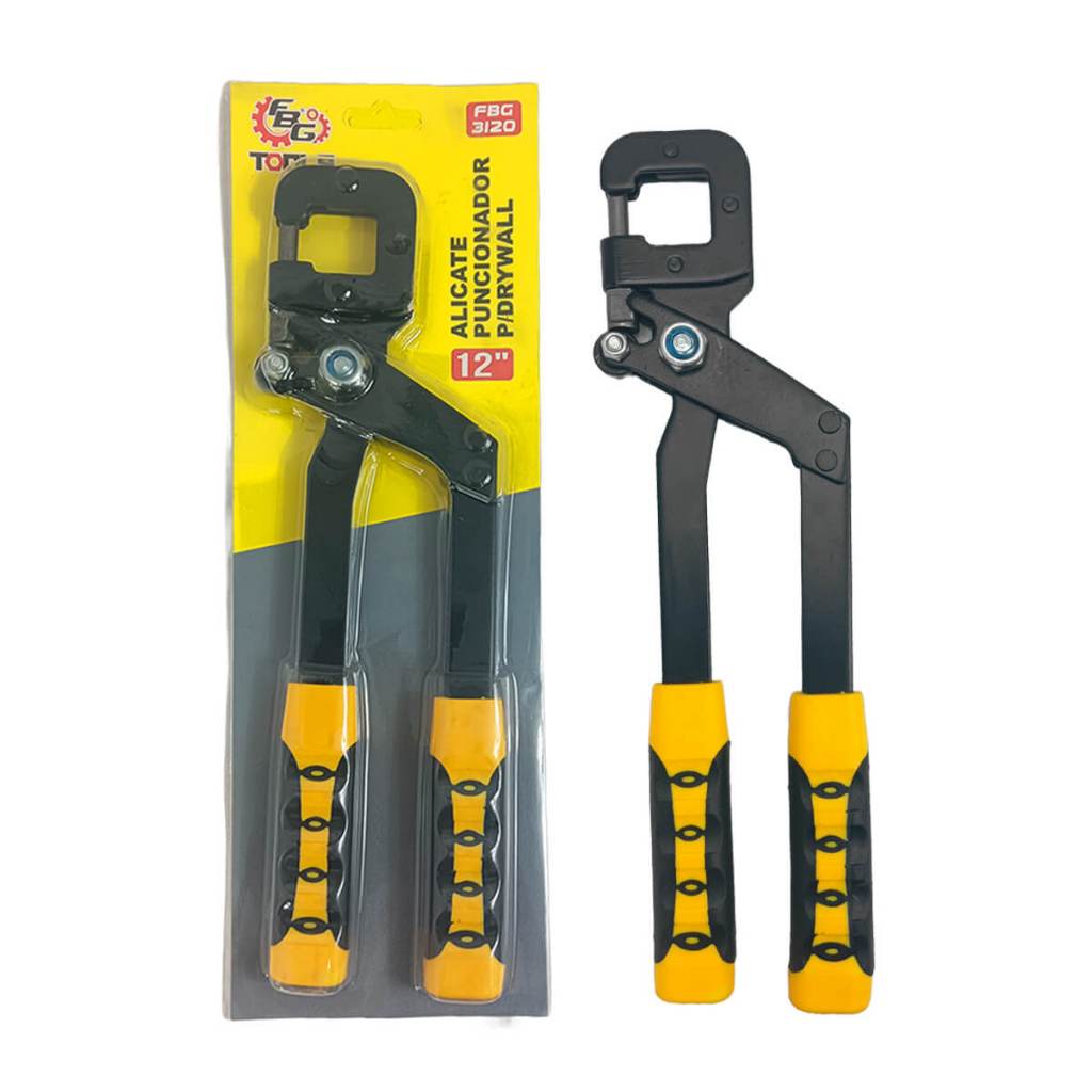 Alicate Puncionador para drywall 12 polegadas Prendedor de Perfil