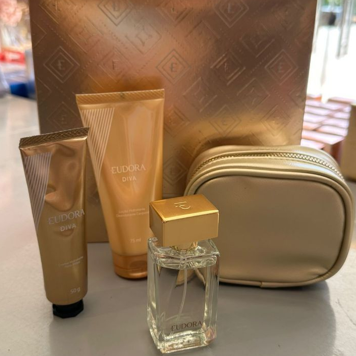 Kit Presente Diva Tradicional Eudora - 4 Itens em Oferta na Shopee