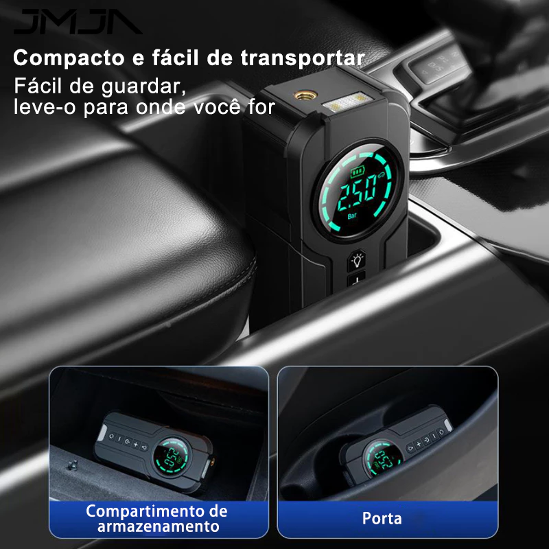 Compressor de Ar Portátil JMJN 7 em 1 12V — foto 9