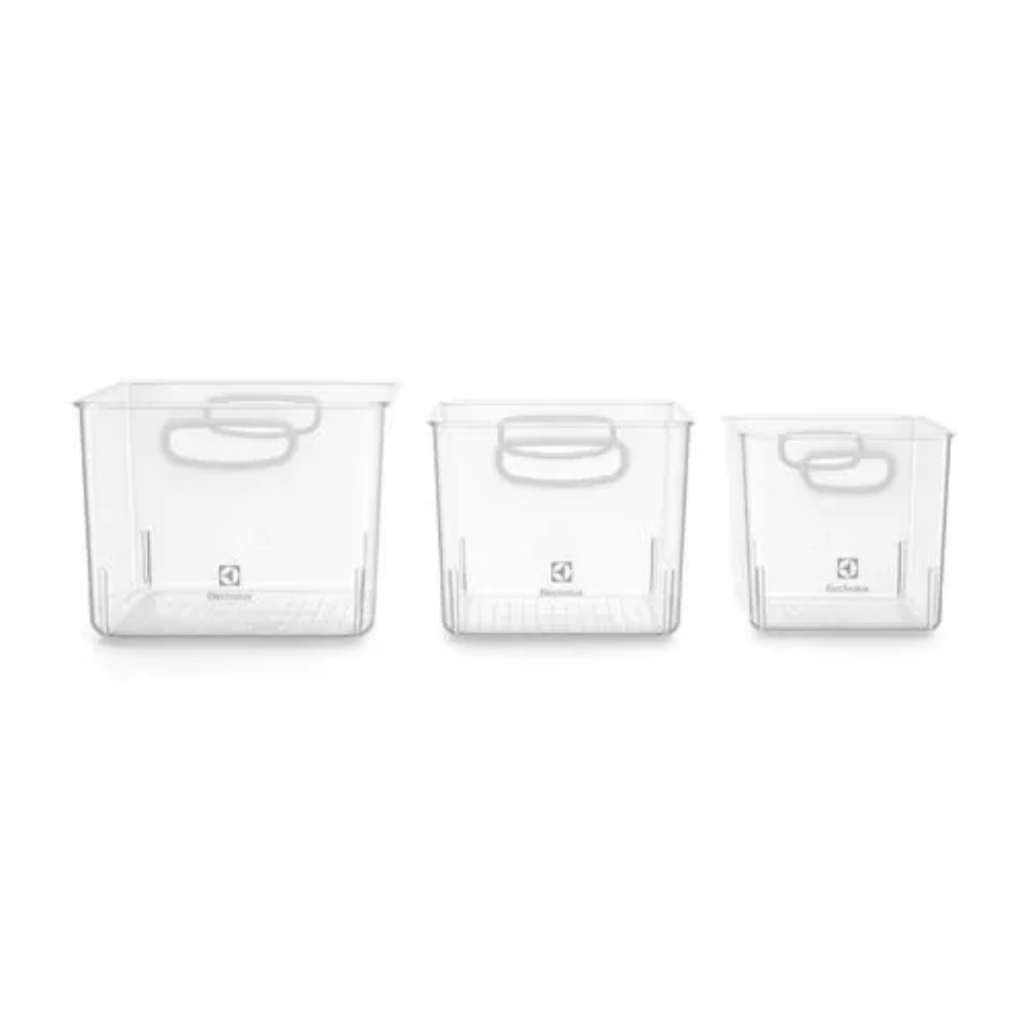 Kit Caixas Organizadoras Electrolux Experience 14,4 Litros Modular Electrolux