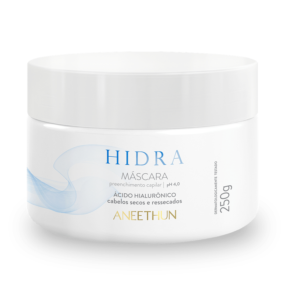Mascara Hidra Profissional Hidratação Profunda Para Cabelos Secos 250G - Aneethun em Oferta na Shopee