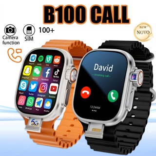 【5G SIM Card 12+ 64GB】Smartwatch 5G+ B100 CALL AI com Chip, Câmera WIFi e Bluetooth Relógio Inteligente NFC+GPS em Oferta na Shopee