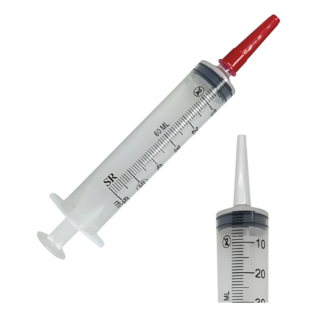 Kit 3 Seringas 60 ml Descartável - Bico Tipo Cateter - Sem Agulha - SR em Oferta na Shopee