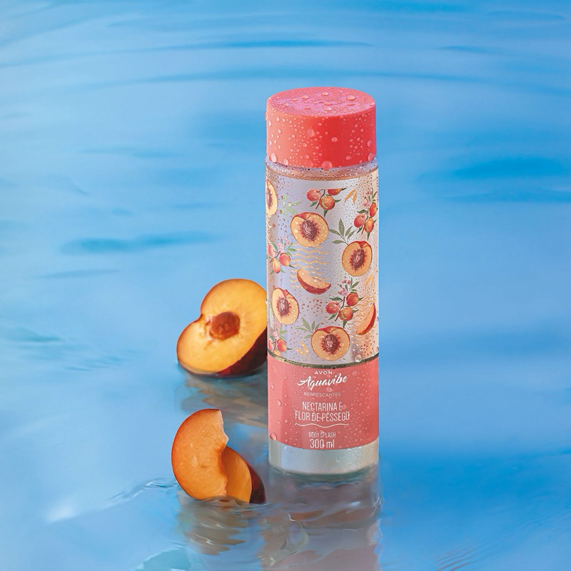 Aquavibe Nectarina e Flor de Pessego Body Splash 300 ml