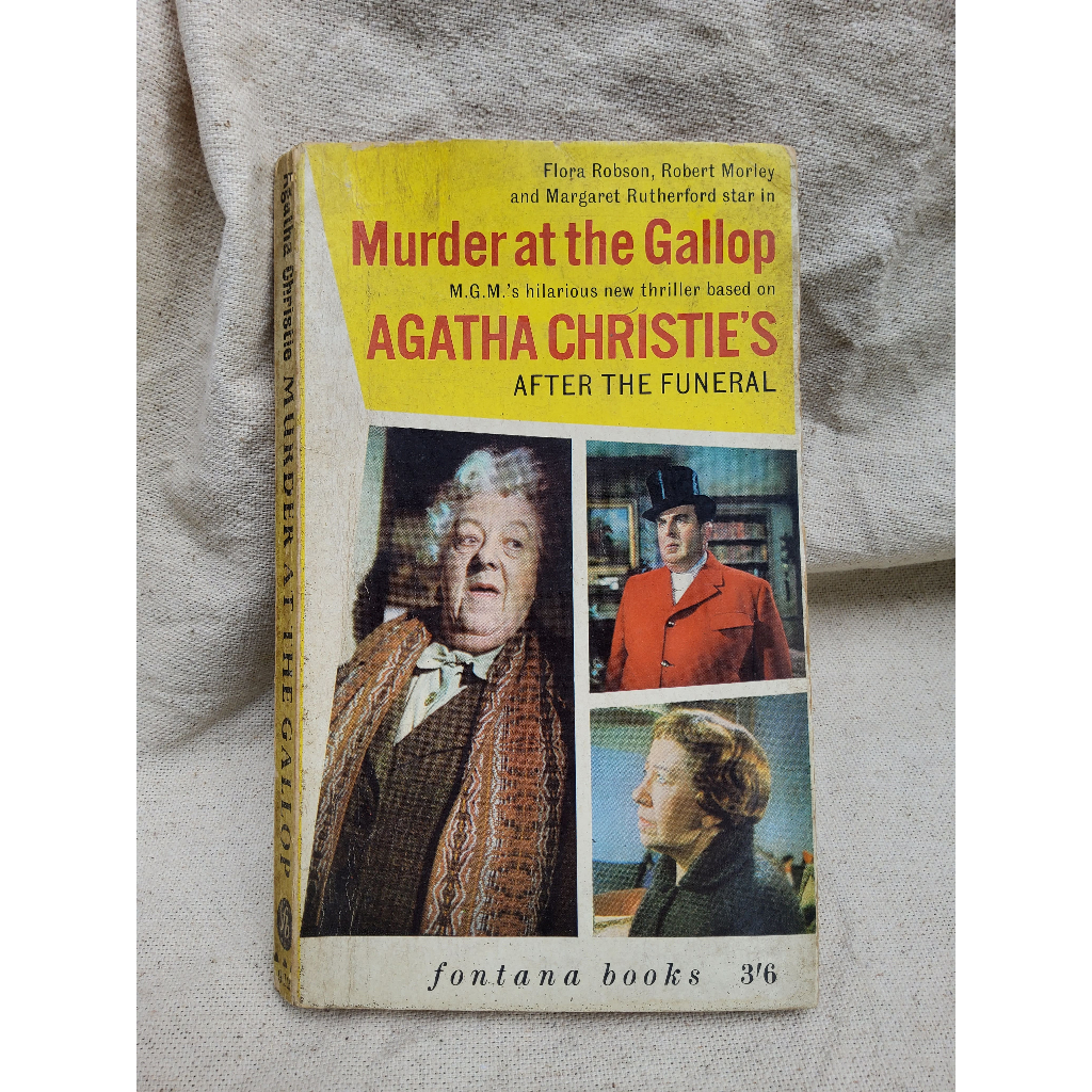 Murder at the Gallop (After the Funeral/ Agatha Christie) / Flora Robson, Robert Morley & Margaret Rutherford