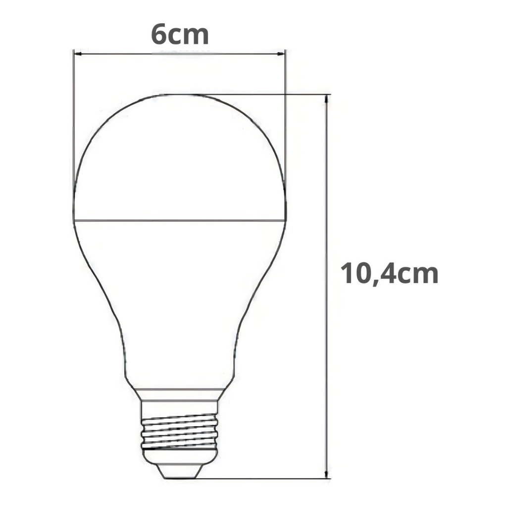 Kit 5 Lâmpada Alta Potência 20w E27 biv 6500k EMPALUX — imagem 2 de 2