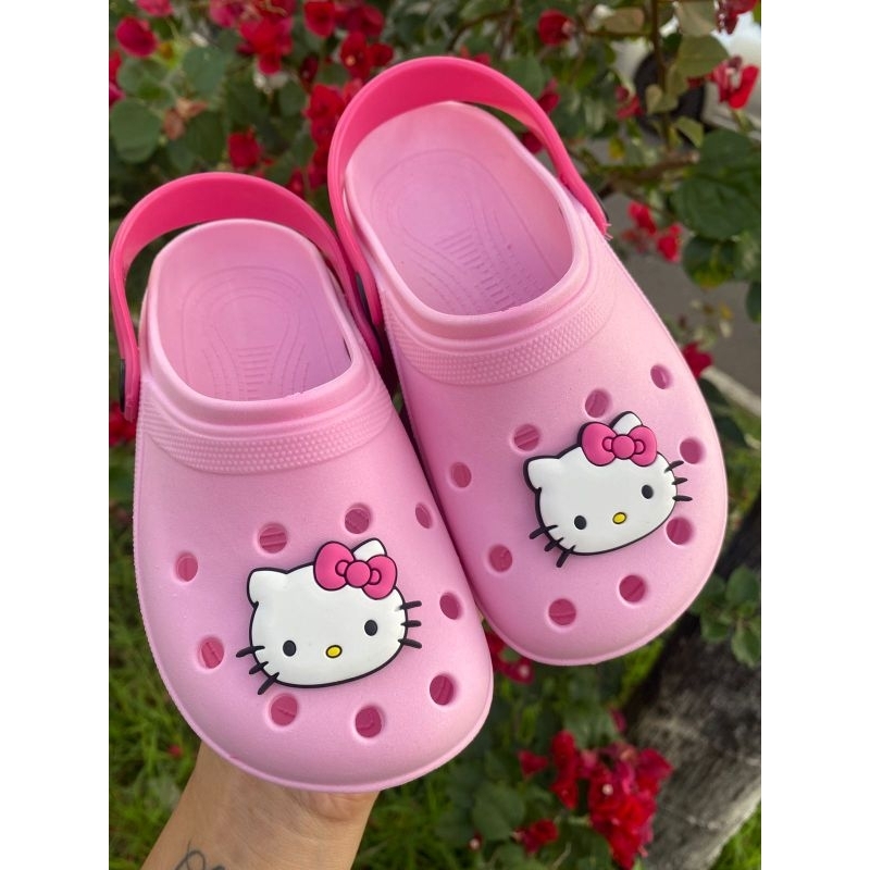Babuche Infantil Hello Kitty – Confortável, Leve e Antiderrapante – Menina