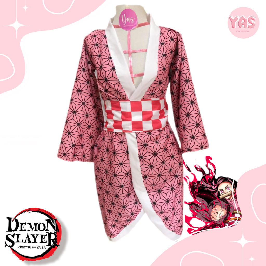 Kimono Nezuko - Comprar com Melhor Preço em Jaquetas, Casacos e Coletes