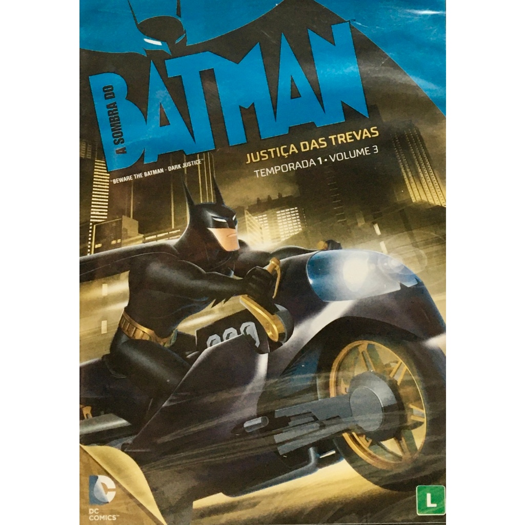 A Sombra do Batman: Justiça das Trevas - Temporada 1, vol 3 (dvd)