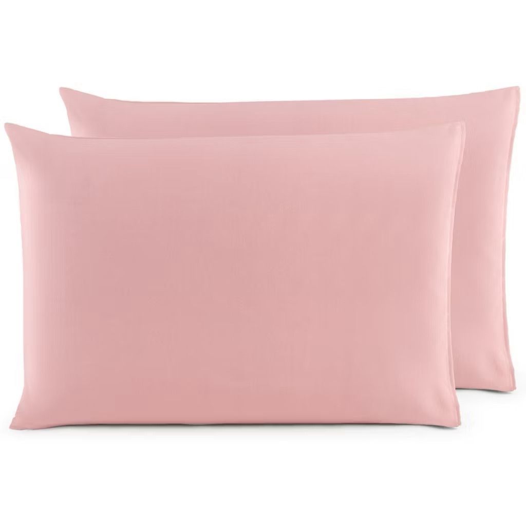 Kit 2 e 4 Fronhas com ou sem Ziper Algodão Micropercal 400 Fios Toque Macio Respirável