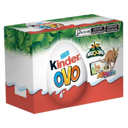 Kinder Ovo Natoons 2 Unidades - 40g