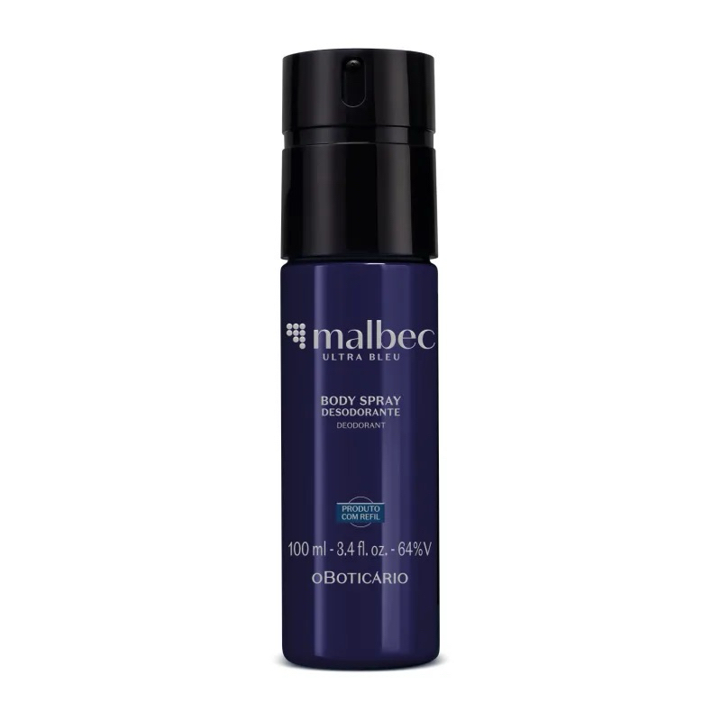Body Spray Desodorante Malbec Ultra Bleu 100ml em Oferta na Shopee