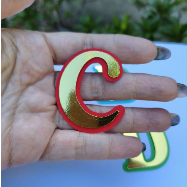 Letra 3d Dourada: Onde Comprar | BuscaProdutos