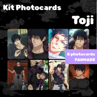 Photocards Anime Jujutsu Kaisen Fanmade Otaku Lomocards em Oferta na Shopee